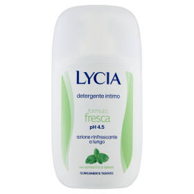Lycia detergente intimo formula fresca pH 4.5 con Estratto di Menta 200 ml