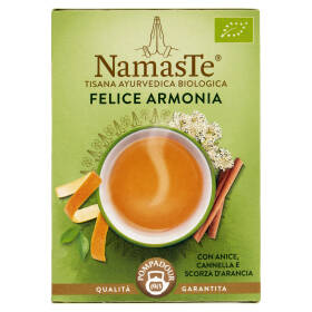 Pompadour NamasTe Tisana Ayurvedica Biologica Felice Armonia 15 x 2 g