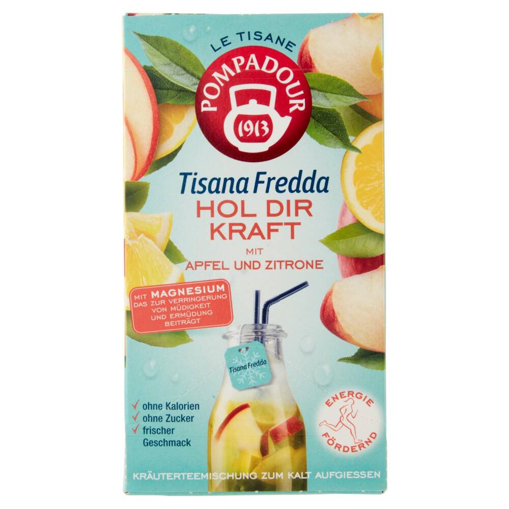 Pompadour Le Tisane Tisana Fredda Vitalità 18 x 2,5 g