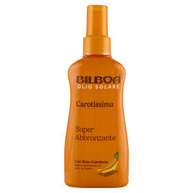 Bilboa Carotissima Olio Solare Super Abbronzante con Beta-Carotene 200 ml