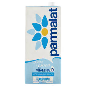 parmalat Bontà e Linea con Vitamina D Latte Parzialmente Scremato 1000 ml