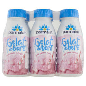 parmalat Gelato da bere gusto panna e fragola 6 x 250 ml