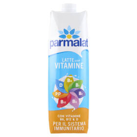 parmalat Latte con Vitamine B₉, B₁, B₂, B₆, B₁₂, PP, D 1000 ml