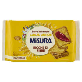 Misura Multicereali Fette Biscottate Cereali Antichi 320 g