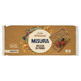 Misura Fibrextra Crackers Integrali 385 g
