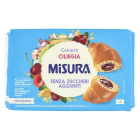 Misura Dolcesenza 6 Cornetti Ciliegia 298 g