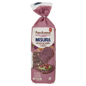 Misura Fibrextra PanAvena Sesamo, Barbabietola e Carota 400 g