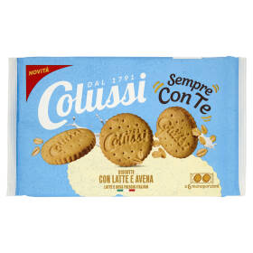 Colussi Sempre con Te Biscotti con Latte e Avena 288 g