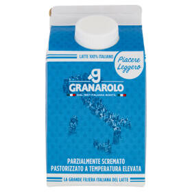 Granarolo Piacere Leggero Parzialmente Scremato Pastorizzato a Temperatura Elevata 500 ml