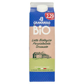 Granarolo Bio Latte Biologico Parzialmente Scremato 1 L