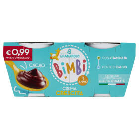 Granarolo Bimbi Crema Crescita Cacao 2 x 100 g