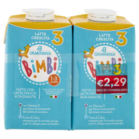 Granarolo Bimbi Latte di Crescita 3 2 x 500 ml