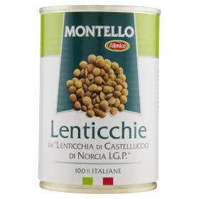 Montello Lenticchie da "Lenticchia di Castelluccio di Norcia I.G.P." 400 g