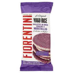 Fiorentini le Originali Yogo Rice Gallette di Riso Yogurt e Mirtillo 100 g