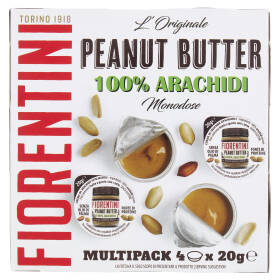 Fiorentini l'Originale Peanut Butter 100% Arachidi Monodose Multipack 4 x 20 g