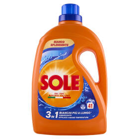 Sole Detersivo lavatrice Bianco Splendente 41 lavaggi 1,845 L