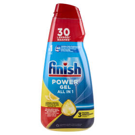 Finish Power Gel Lemon liquido lavastoviglie 30 lavaggi 600 ml