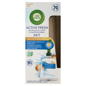 Air Wick Active Fresh Diffusore Automatico Brezza Marina e Magnolia Profumatore per ambiente 228 ml