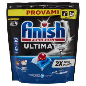 Finish Ultimate Fresh pastiglie lavastoviglie 32 lavaggi 412,8 g