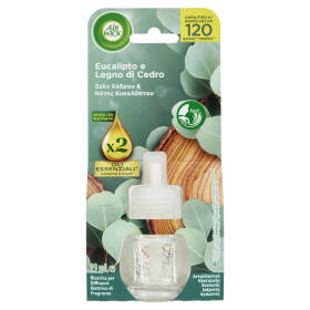 Air Wick Profumatore per Ambienti Eucalipto e LEgno di Cedro Ricarica 19 mL