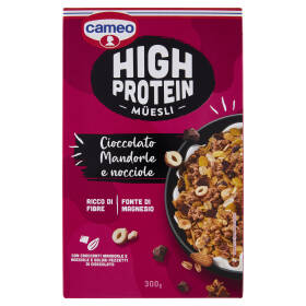 cameo High Protein Müesli Cioccolato Mandorle e nocciole 300 g