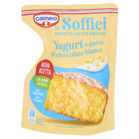 cameo le Soffici Yogurt e gocce di cioccolato bianco 600 g