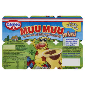cameo Muu Muu mini Gusto Vaniglia 6 x 50 g