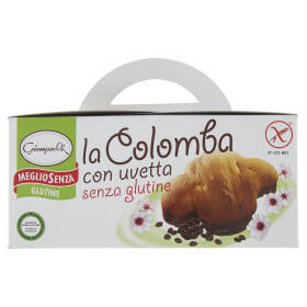 Giampaoli MeglioSenza Glutine la Colomba con uvetta 350 g