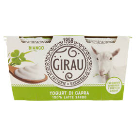 Girau Yogurt di Capra Bianco 2 x 125 g