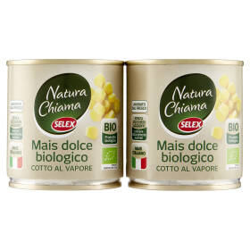 Selex Natura Chiama Mais Dolce Cotto al Vapore Biologico 2x160 g