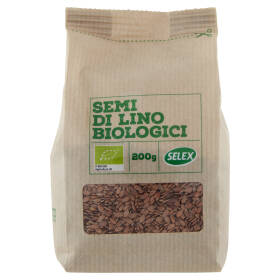 Selex Semi di Lino Interi Biologici 200 g