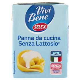 Selex Vivi Bene Panna da Cucina Uht Senza Lattosio* 200 ml