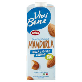 Selex Vivi Bene Bevanda a Base di Mandorla Biologica 1 L