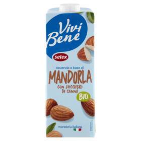Selex Vivi Bene Bevanda a Base di Mandorla Biologica 1 L