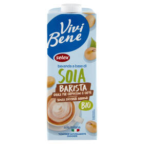 Selex Vivi Bene Bevanda a Base di Soia Barista Biologica 1 L
