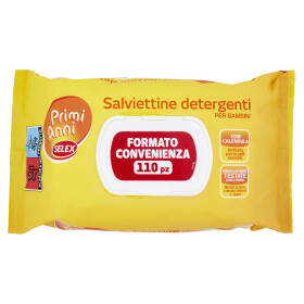 Selex Primi Anni Salviettine Detergenti per Bimbo 110 pezzi