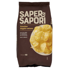 Selex Saper di Sapori Patatine Doppia Cottura Classiche 130 g