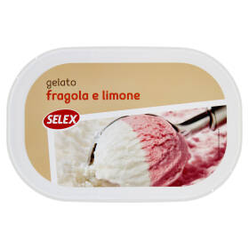 Selex Gelato Fragola e Limone 500 g