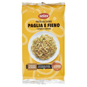 Selex Pasta all'Uovo Tagliatelle Paglia e Fieno 250 g