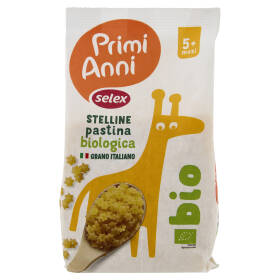 Selex Primi Anni Pastina per l'Infanzia Stelline Biologica 350 g