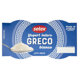 Selex Yogurt Intero Greco Bianco 2x150 g