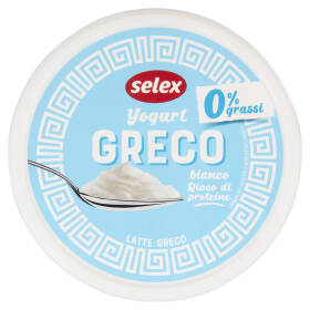 Selex Yogurt Greco 0% Grassi Bianco 450 g