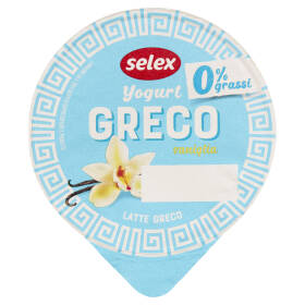 Selex Yogurt Greco 0% Grassi Vaniglia 150 g
