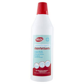 Selex Detergente per Pavimenti e Superfici Disinfettante 1 L