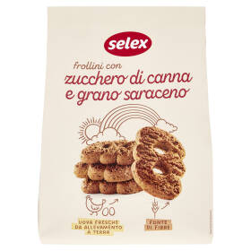 Selex Frollini con Zucchero di Canna e Grano Saraceno 700 g