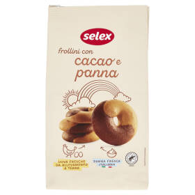 Selex Frollini con Cacao e Panna 350 g