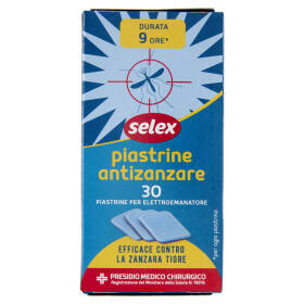 Selex Insetticida Piastrine Antizanzare 30 pezzi