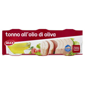 Selex Tonno all'Olio di Oliva 3x70 g