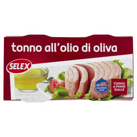 Selex Tonno all'Olio di Oliva 2x140 g