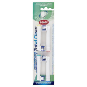 Selex Testine per Spazzolini Elettrici Compatibili Oral-B Total Clean 4 pezzi